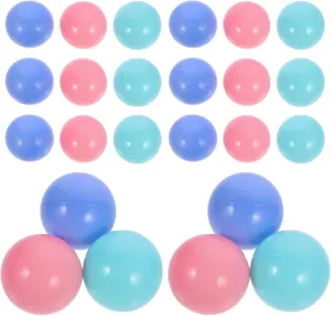 100Pcs Colorful Pit Balls Ocean Pool Balls for Play Tents Playpens Party Decorations and Physical Activity