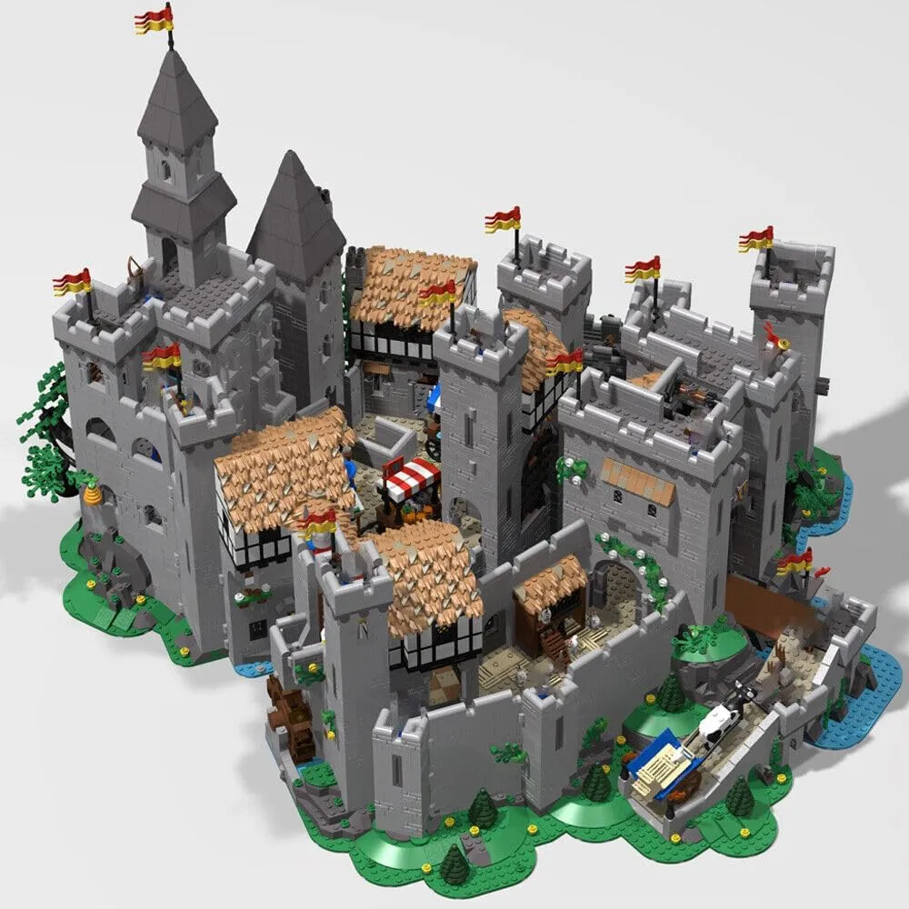 10305 Castle Epic Extended Version with Fully Detailed Interior 12988 Pieces MOC for Age 18 