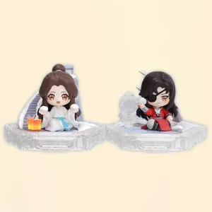 10cm Heaven Official's Blessing Xie Lian & Hua Cheng Figure PVC Statue Anime Figures Action Figure Model Collection Doll Decoration Gift ( Color : Natural )
