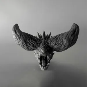 10cm Monster Hunter‌ PVC Statue Action Figures Model Collection Doll Decoration Gift (No Box)(Natural)
