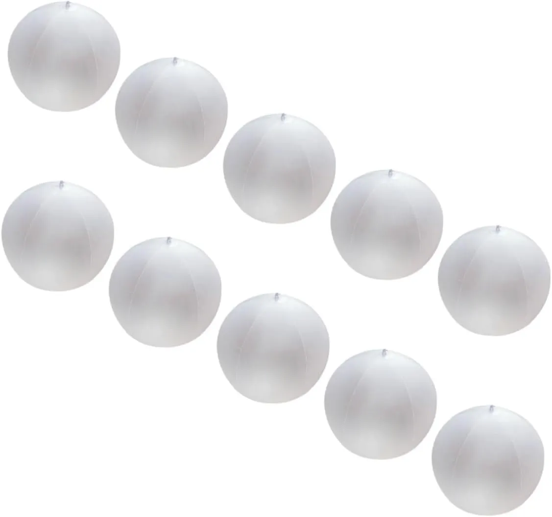 10Pcs Multi Function Inflatable Beach Balls Interesting for Pool Parties Beach Saving Design for Summer Present