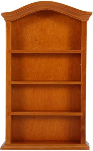 1:12 Dollhouse Miniature Furniture, Wood Bookcase Bookshelf Cabinet Home Decor Collection
