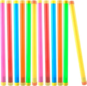 12 Pcs Groan Tube Noise Makers Novelty Sound Tubes Toys Funny Fart Sound Tube Noise Stick Tricky Noise Pipe for Halloween Xmas Party Family Gathering Fools Day Toys Games Supplies, 6 Colors