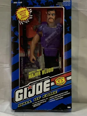 12" GI Joe Hall of Fame Cobra MAJOR BLUDD Action Figure (1993 Hasbro)