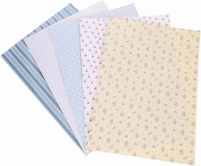15 Sheets Miniature Dollhouse Wallpaper Set - Self-Adhesive Flooring Peel and Stick Mini Wall Decor for DIY Dollhouse Background 11.41 X 8.26 Inches