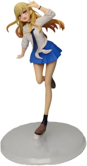 18cm/7.08 inches My Dress-Up Darling Kitagawa Marin PVC Collectible Game Action Figure Character Model(Natural)