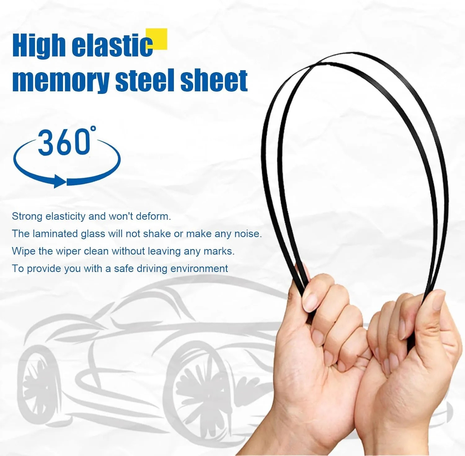19" 18" Windshield Wipers With 10" Rear Wiper Blade Sets Automotive Replacement for Mini Cooper R56 2007-2012,R50 R53 2005-2006,F55 F56 2014-2022 Easy For Installation (Pack of 3)