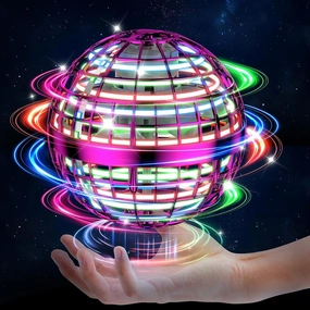 2025 AI Flying Orb Ball Toys, Hand Controlled Boomerang Hover Ball, Mini Drone Cosmic Globe Fidget Spinning Kids Adults Outdoor Fly Toy Christmas Birthday Gift for Boys Girls 6 7 8 9 10  Year Old