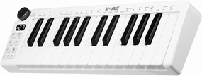 25-Key MIDI Keyboard Midi Controller Keyboard Mini Midi Keyboard Midi Keyboard Controller Usb Midi Keyboard with 25 Velocity Sensitive Keys 8 RGB Backlit Pads 8 Knobs Midi Keyboard