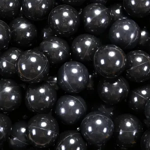 2.75 Inch Big Ball Pit Balls - Crush Proof Plastic Balls for Ball Pit Pack of 50pcs Set for Toddlers Ball Pool Playtent Tunnels with Reusable Storage Bag