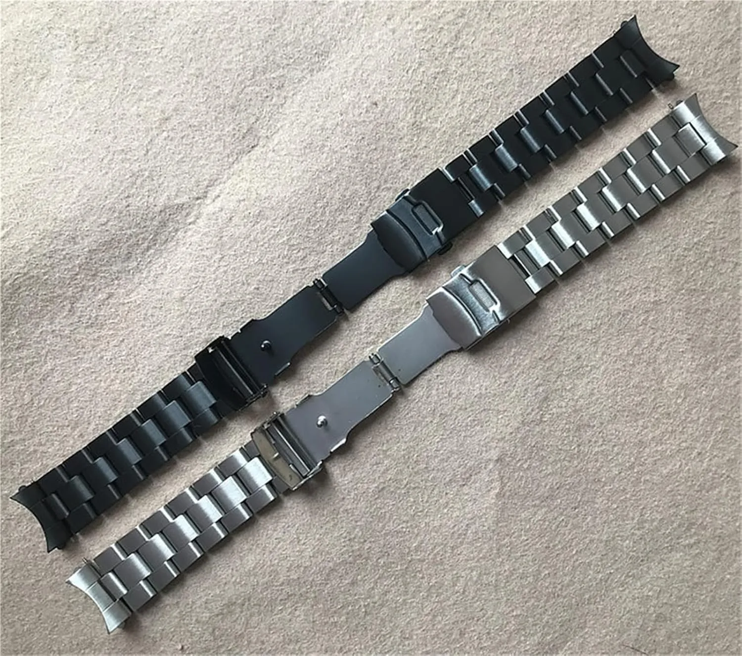 2pcs Stainless Steel Watch Strap 20mm 22mm Universal Replacement Wristband