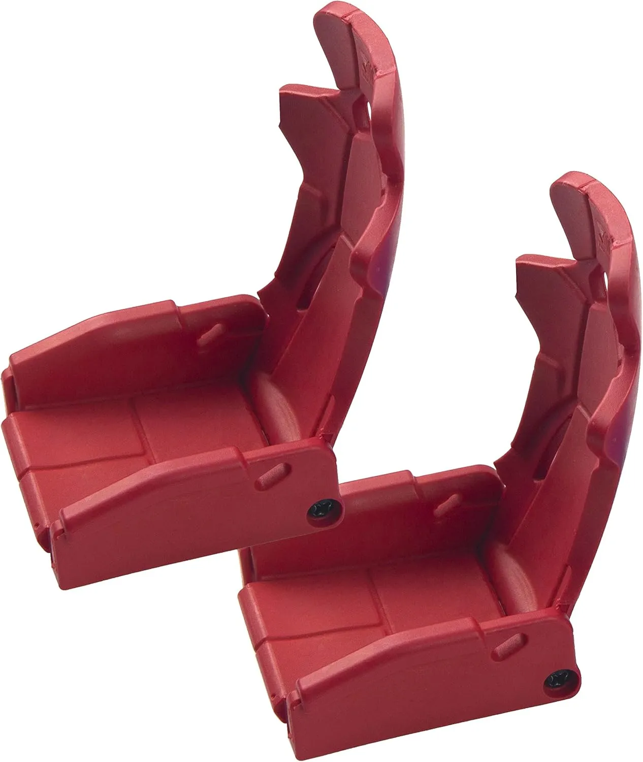 2Pcs Vgoohobby Plastic RC Toy Car Seat Simulation RC Crawler Chair Accessories Compatible with Traxxas TRX-4 Axial SCX10 90046 Tamiya CC01 1/10 RC Crawler (Red)