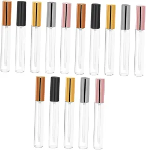 30PCS 10ml Empty Lip Gloss Tubes Stylish DIY Containers and Rose for Lip Color Storage and Travel