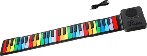 37 Key Roll Up Piano Keyboard for Kids and Beginners