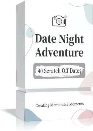 40 Date Ideas Card Games for Couples Date Night - Unique Date Deck Scratch Off Cards, Great Couples Gifts for Boyfriend Girlfriend, Romantic Wedding Anniversaries Newlywed Gifts for Him Husband Wife