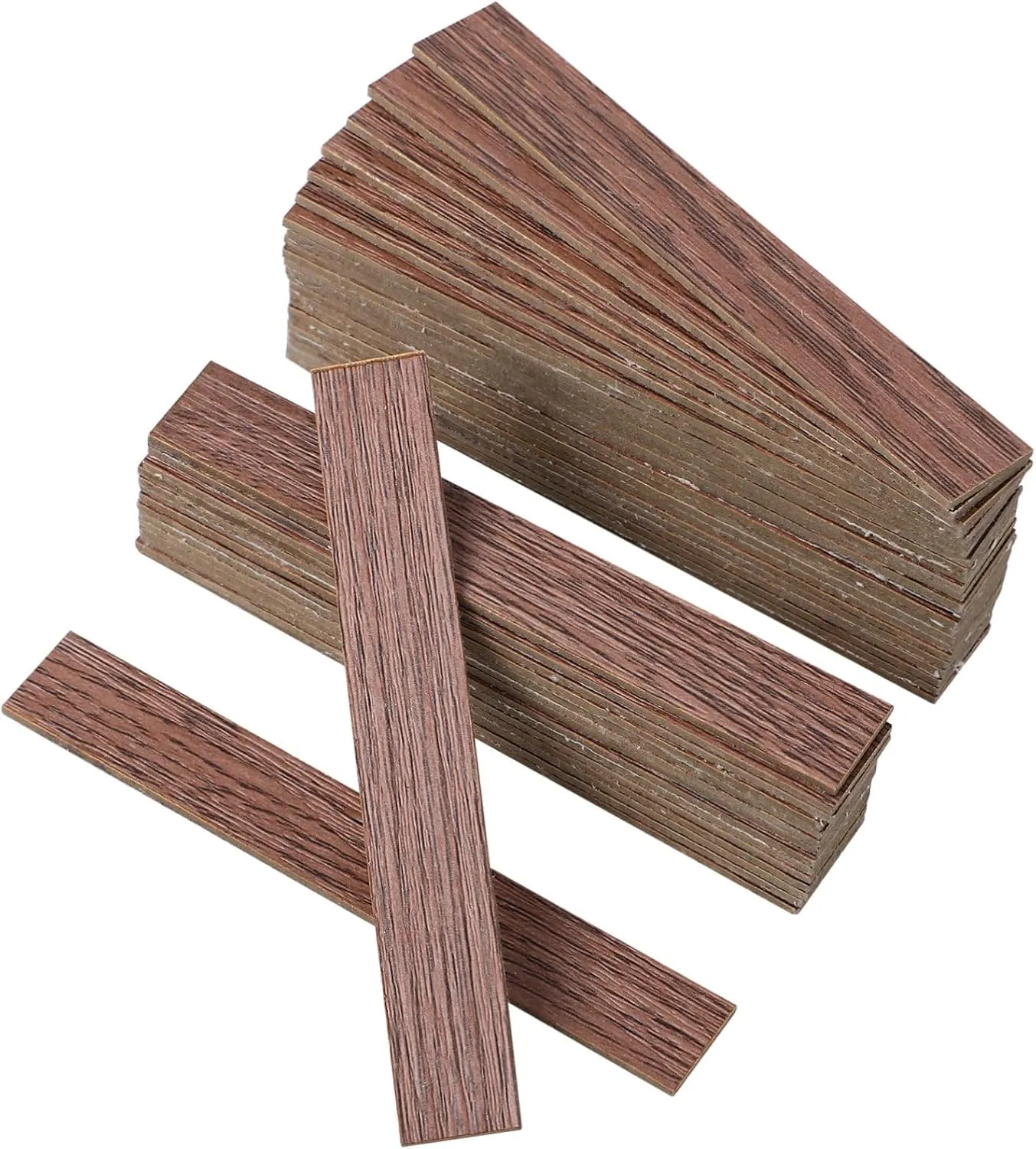 40Pcs Dollhouse Flooring Realistic Peel and Stick Miniature Dollhouse Accessories Trim for DIY Mini House Decorations