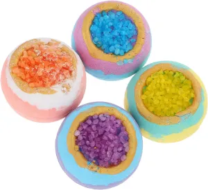 4pcs Essential Oils Spa Bath Natural Bathing Accessories for Relaxation Moisturizing Skin Nourishment for Relief Travel