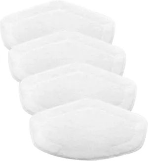 4Pcs Mop Cloths. Compatible for Polti Vaporetto PAEU0332 Smart Vacuum Cleaner Mop Steam Cleaner, Compatible for Vaporetto SV400.