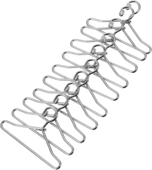 50 Miniature Silver Wire Hangers 40mm for Doll Clothes Tiny Garment Rack Dollhouse Display Accessories