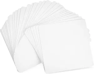 50 Pcs Watercolor Cards Blank Watercolor Paper for Art Projects Excellent Absorbency Drawing Paper Bulk for Painting Sketching Card Making Activities