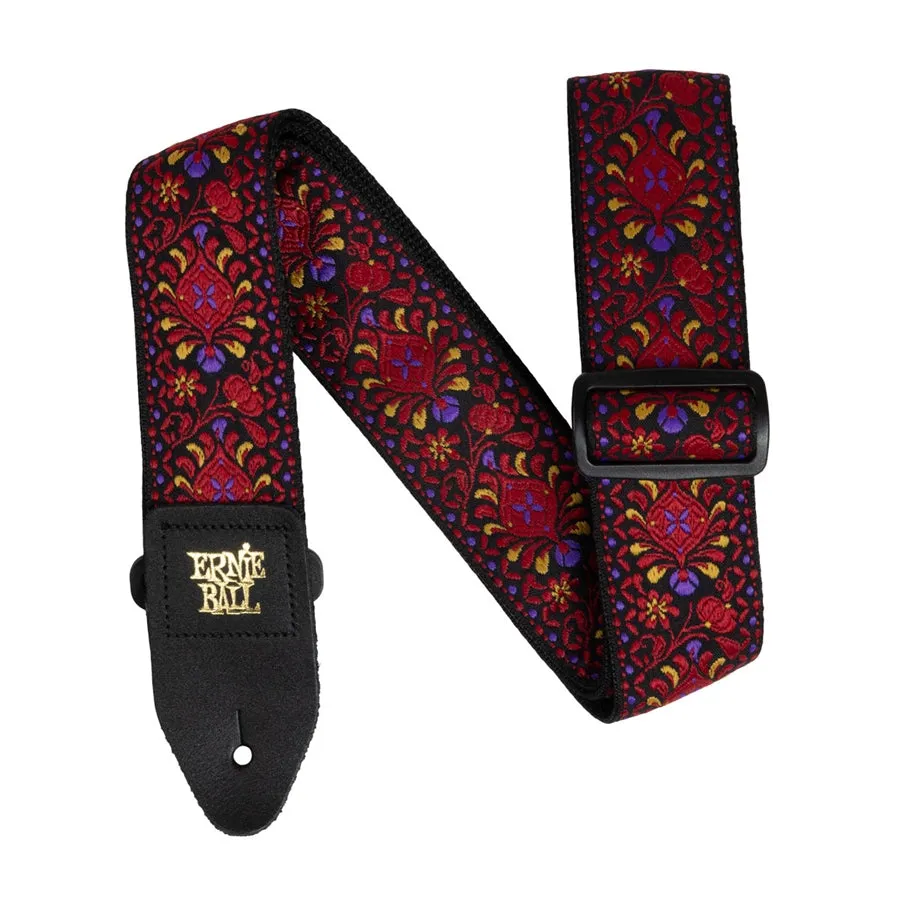 5369 Classic Jacquard Crimson Royal Blue