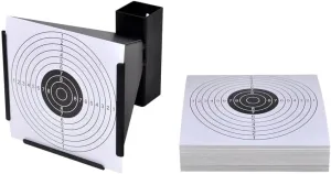 5.5" Funnel Target Holder Pellet Trap   100 Paper TargetsOutdoor balcony lawn yard high aluminum Patio portable foldingbeach camping dining chairs for adults outside lawn furniture
