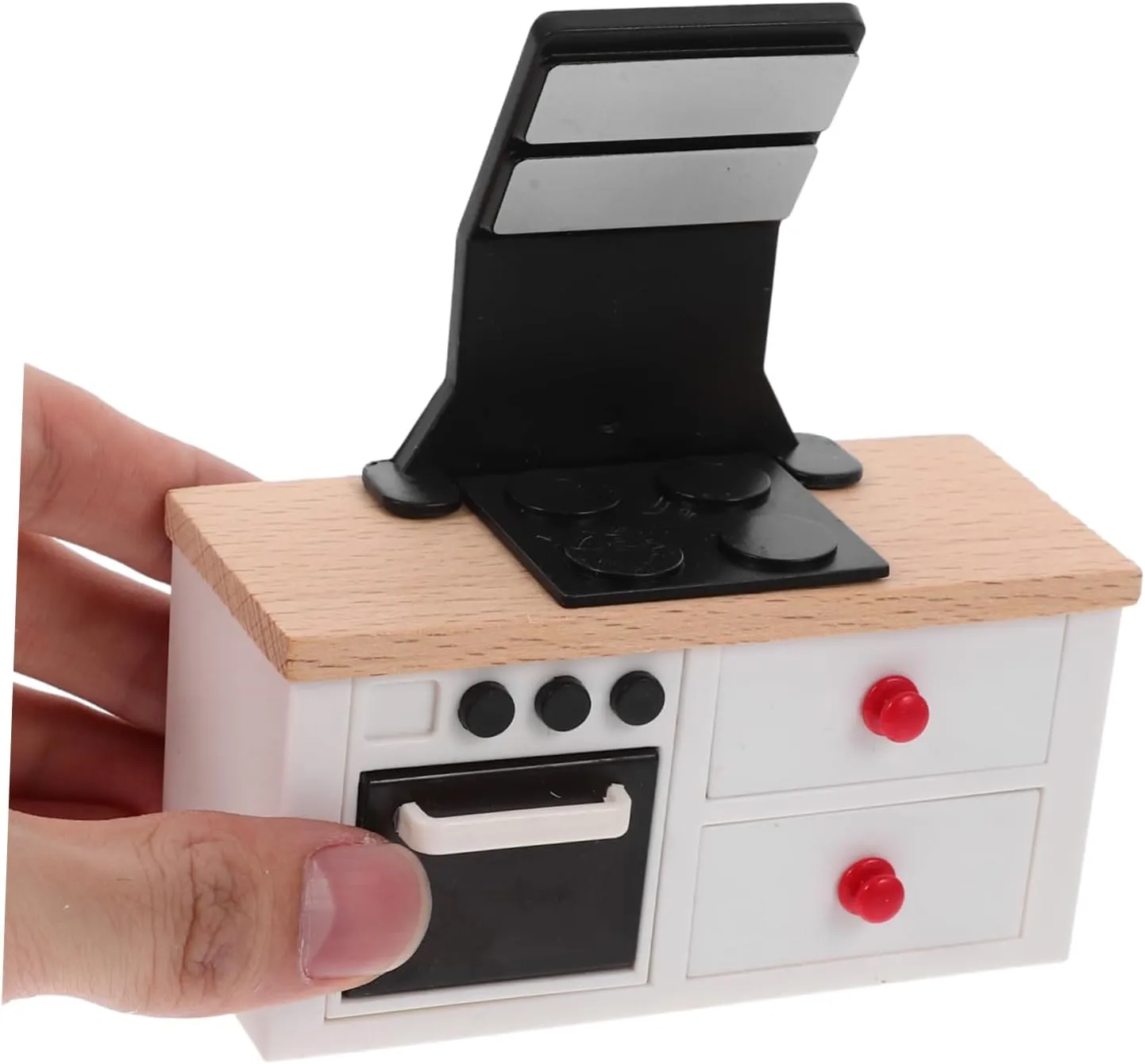 5pcs Miniature Stove Model Mini Kitchen Set Small House Furniture for Decor Ideal for Collectors