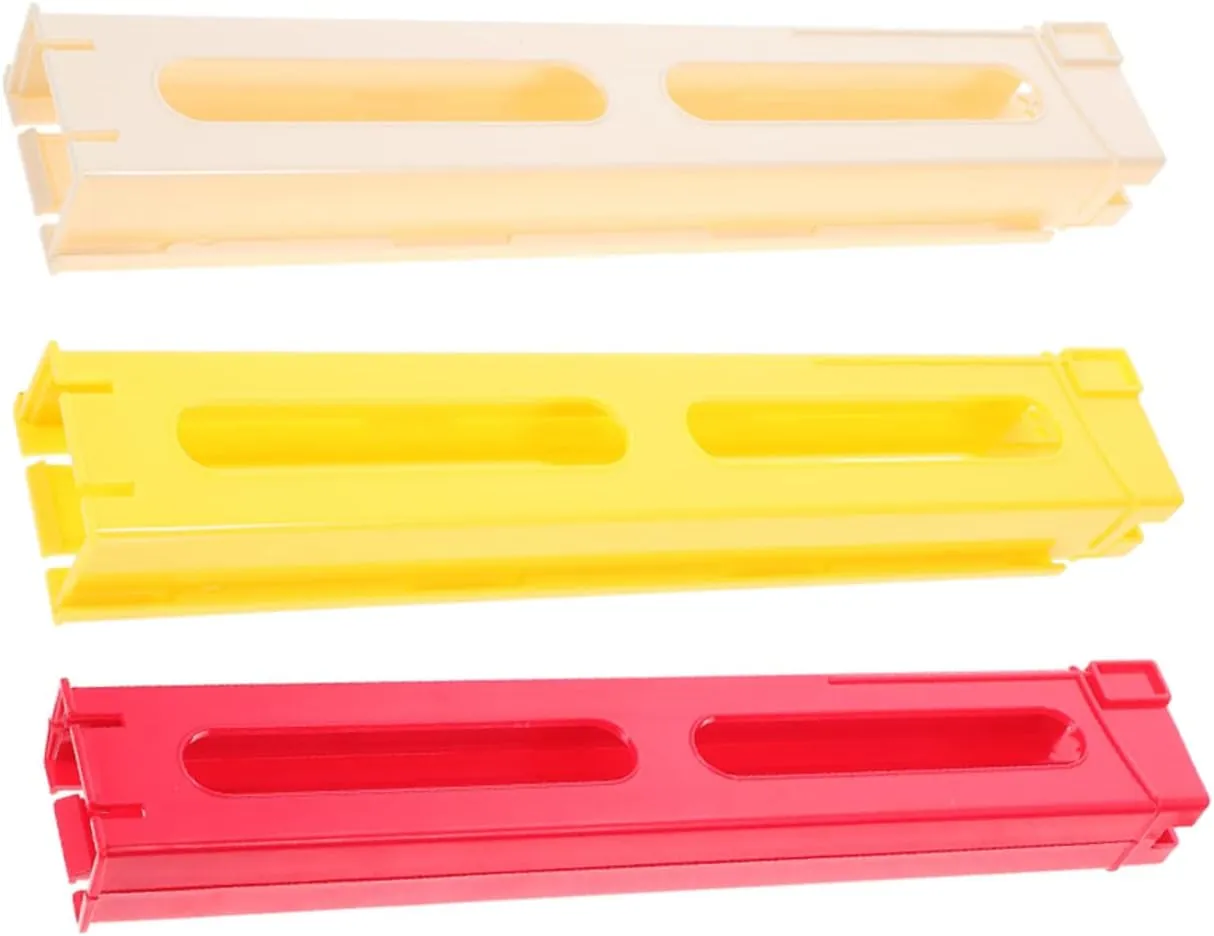 6 pcs Clips Extension Domino Trains Game Clipsrandom Card Toys Creative Accessoriesrandom Holders Accessories Slot Train Color Cards Random Holder Props