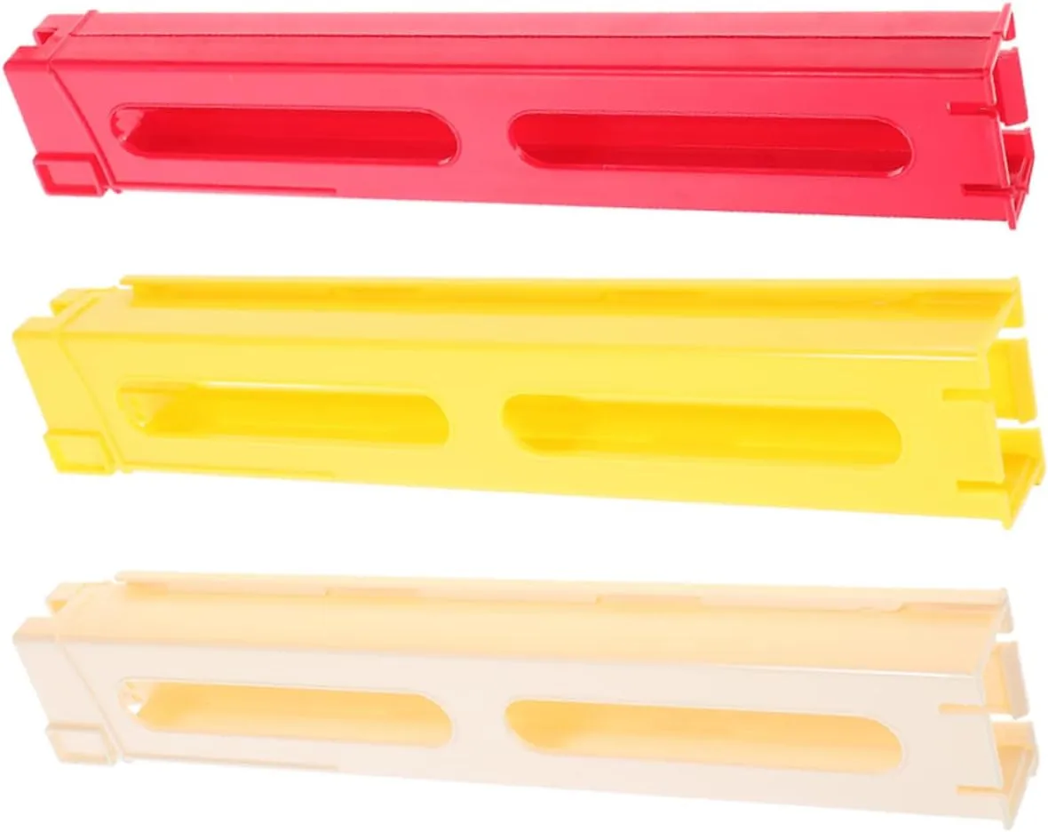 6 pcs Clips Extension Domino Trains Game Clipsrandom Card Toys Creative Accessoriesrandom Holders Accessories Slot Train Color Cards Random Holder Props
