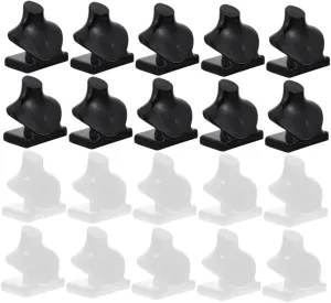 60pcs Miniature Necklace Stand Holder for Dollhouse Jewelry Display Simple and Design for Miniature Rooms and Playsets