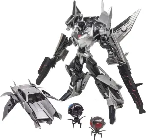 6in Air Warrior Action Figure Flying General Car Robot Toy Decorations Ornaments Holiday Creative Gifts for Boys and Girls