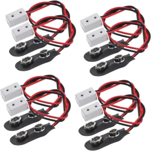 8 Pcs Dollhouse Power Cord Connecting Line for Mini House Doll House Lamp Supplies Doll House Accessory Light Power Connection Wire Doll House Lamp Wire Mini Light Battery Wire