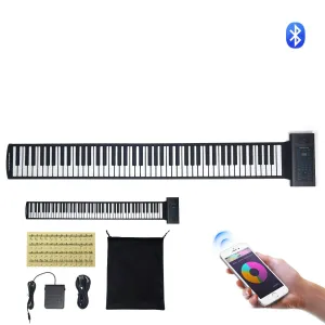 88 Keys Roll Up Keyboard Piano for Kids Beginners Adults - 88 Keys