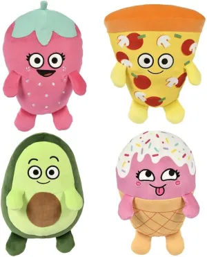 8" Squishy-ishies Foodie Toys - Forest & Twelfth Food Squishies, Mini Squishy Food Toys with Avocado, Strawberry, Pizza, Ice Cream, Food Squishies for Girls and Boys