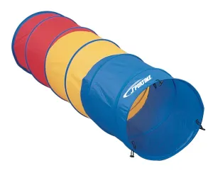 Abilitations Nylon SuperCrawl Tunnel with Closed Toggles and Storage Bag - 20 inches x 6 foot