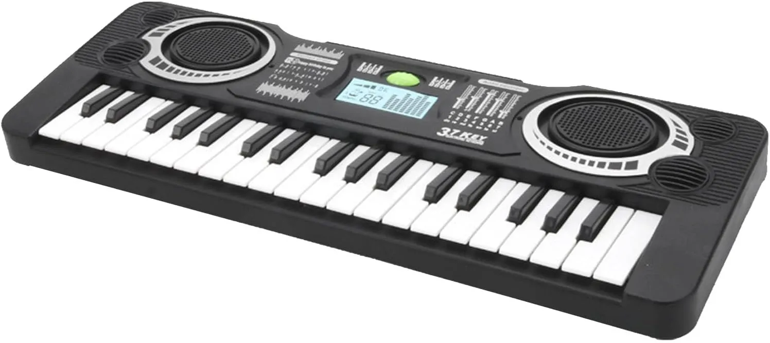 Acouto Portable 37-Key Electronic Piano Toy for Kids with Multifunctional Sound Effects & Safe Materials (Type 2)