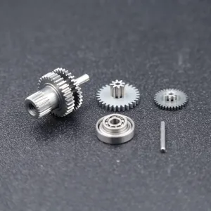 AGFRC RC Servo Gear Set with Bearing, Pins Shaft for A11CLS V3 Mini Z Car Servo