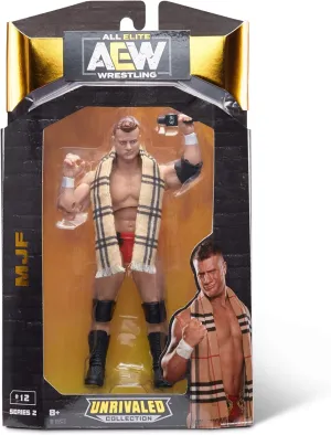 All Elite Wrestling Unrivaled Collection MJF - 6.5-Inch AEW Action Figures - Series 2