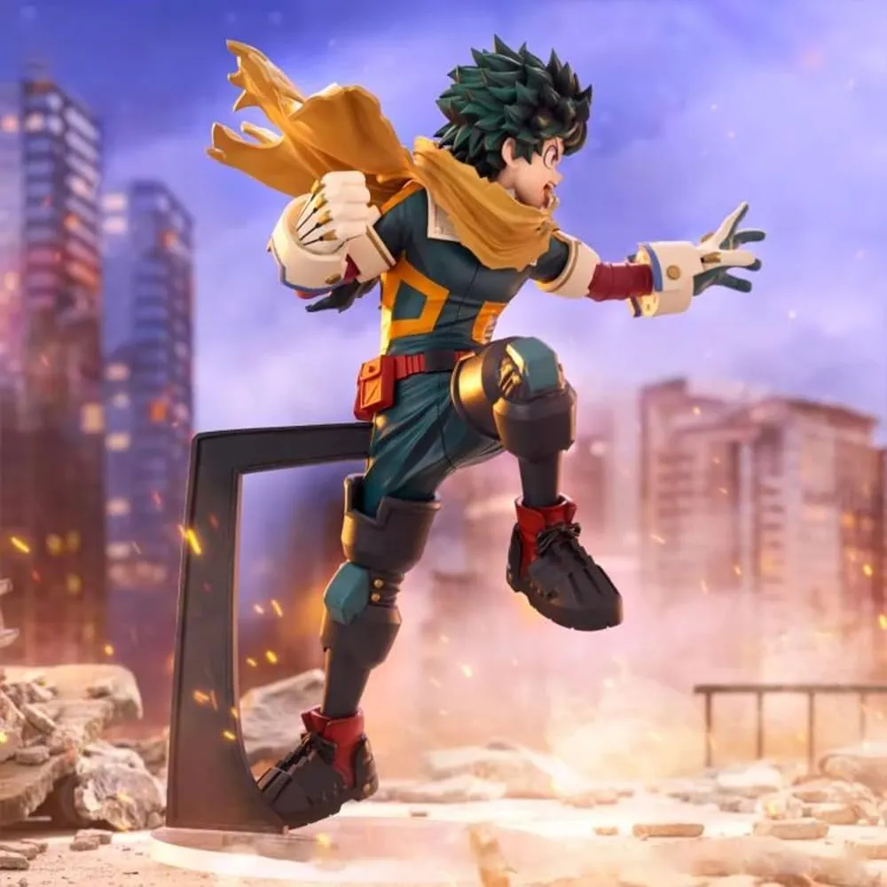 All Might Figure Midoriya Izuku MHA Figures Anime Statue PVC Model MHA Action Figure Handmade Collectible Desktop Decoration Gifts