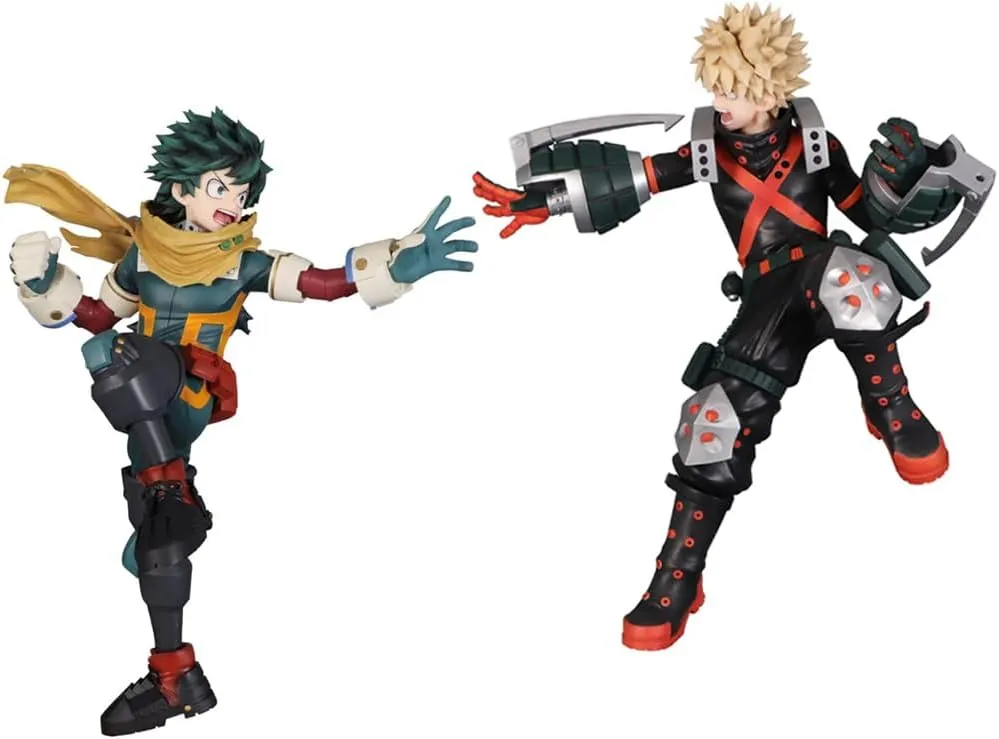 All Might Figure Midoriya Izuku MHA Figures Anime Statue PVC Model MHA Action Figure Handmade Collectible Desktop Decoration Gifts