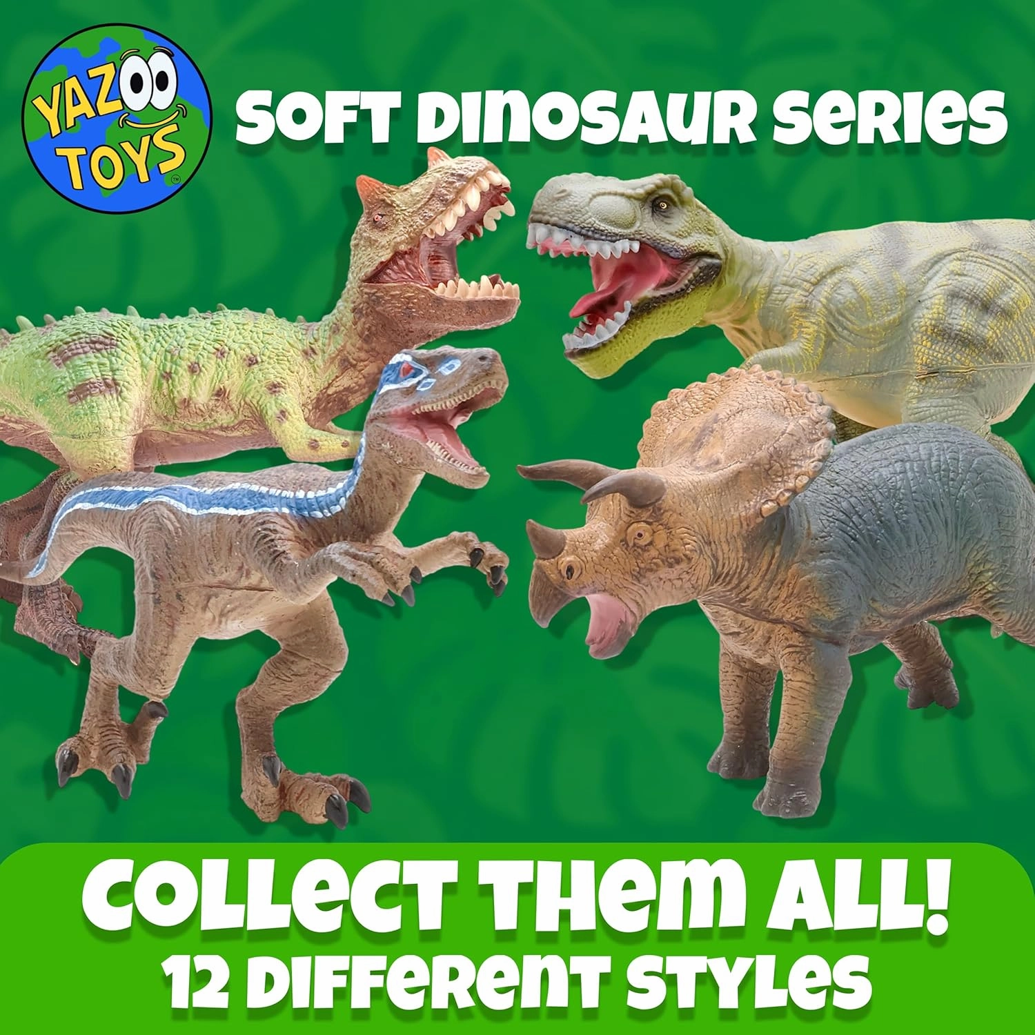 Allosaurus Gray Soft Dinosaur Toy Figure for Kids - Realistic Dinosaur with Safe, Soft Material - Educational and Fun Prehistoric Play for Boys and Girls