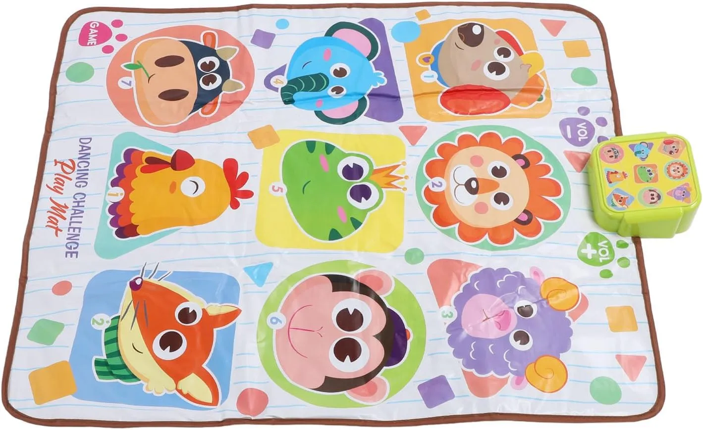 Alomejor Electronic Dance Mat Multifunctional Modes Interactive Kids Dance Mat Musical Dance Pad for Boys and Girls