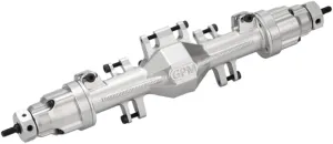 Aluminum 7075 Quick Release Rear Axle Housing Kit for Losi 1/18 Mini LMT 4X4 Brushed Monster Truck RTR-LOS01026 Upgrade Parts - Silver