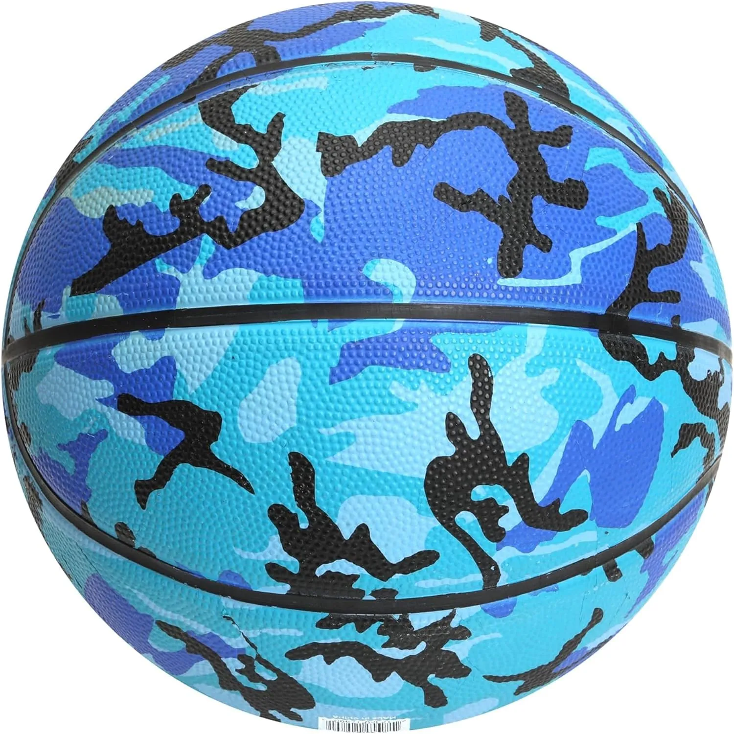 AND1 Xcelerate Rubber Basketball: Official Regulation Size 7 (29.5") - Deep Channel Construction Streetball, Made for Indoor Outdoor