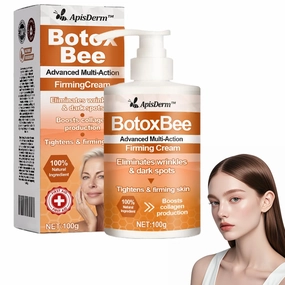Apisderm Botox Bee Advanced Multi-Action Firming Cream 2, Advanced Bee Venom Wrinkle Removal Cream, Apisderm Anti-Wrinkle firming cream,Anti-Aging, Hydrating, Skin Repair for All skin Types(1 Bottle)