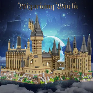 Architecture Set Harry Castle Micro Building Blocks Set（5400PCS） - Architectural Model Toys Gifts for Kid and Adult