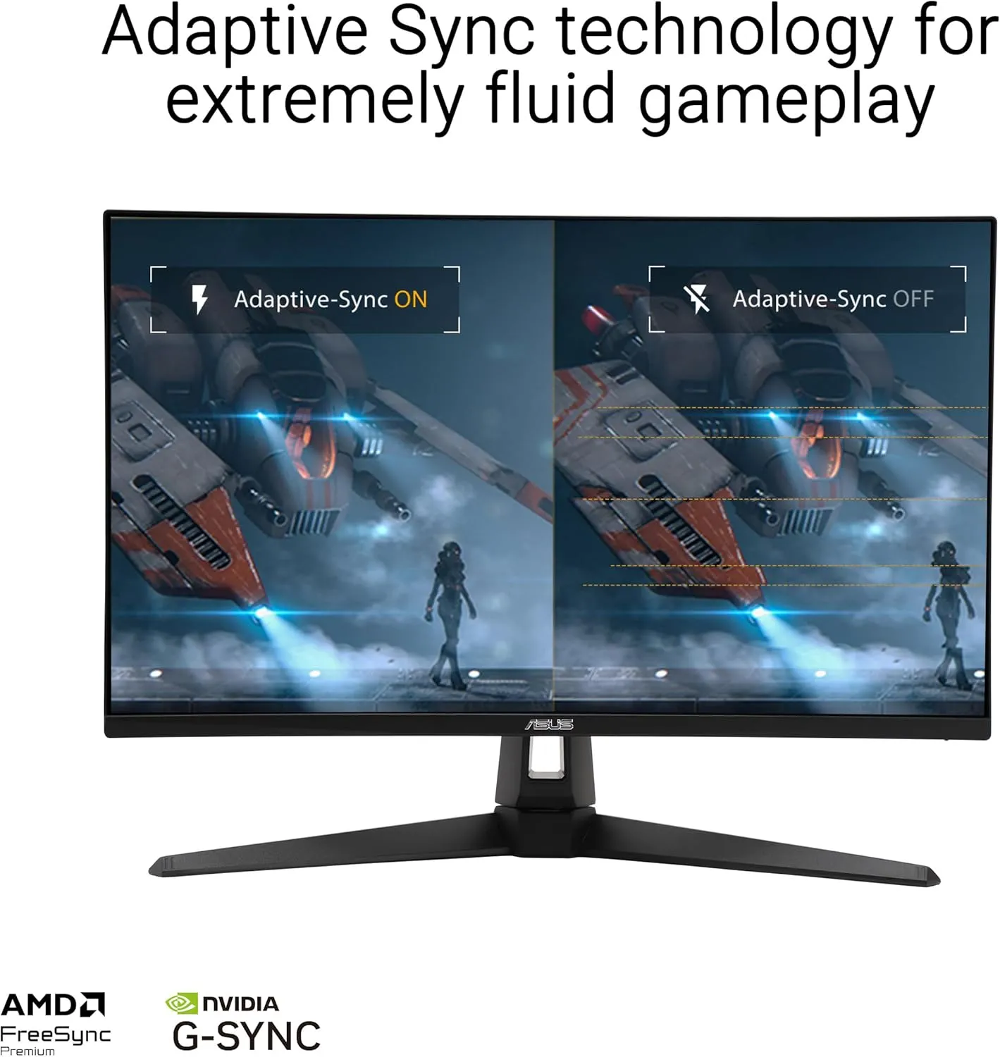 ASUS TUF Gaming 27” 4K HDR Monitor (VG27UQ1A) – 160Hz, 1ms, Extreme Low Motion Blur Sync, NVIDIA G-SYNC Compatible, AMD FreeSync Premium, 95% DCI-P3, DisplayWidget, 3 yr Warranty