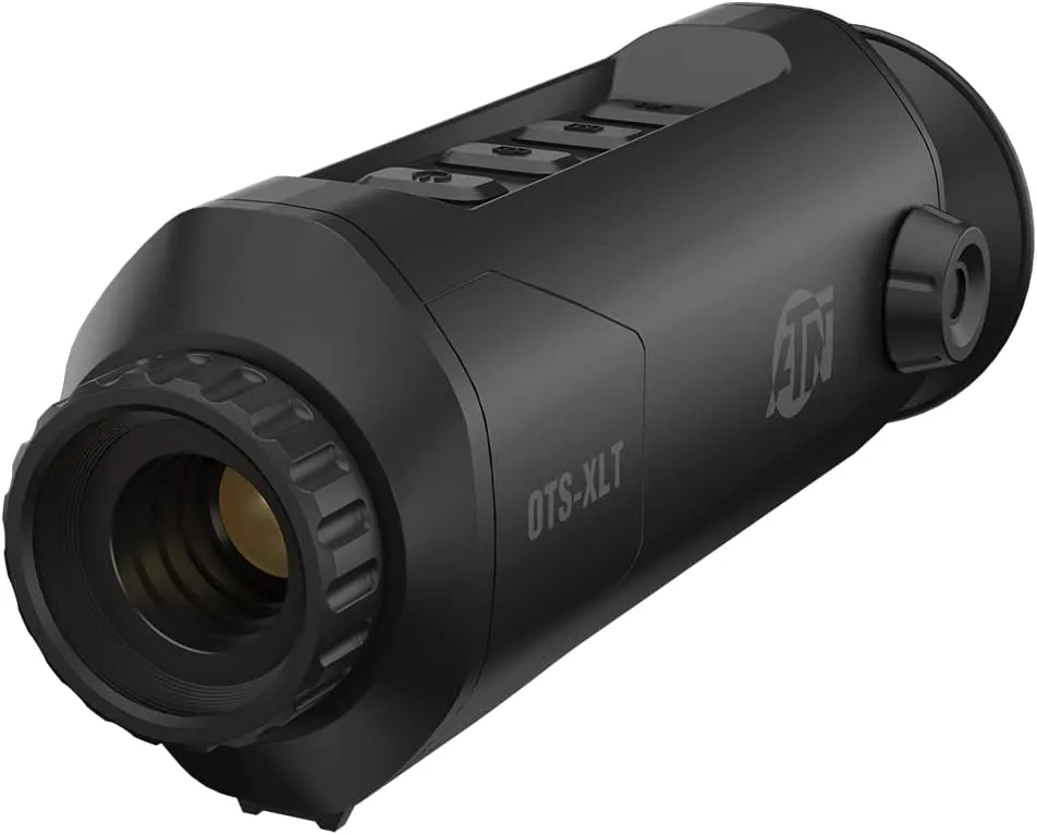 ATN OTS XLT Thermal Monocular w/ 50Hz Thermal Sensor, Smart Rangefinder, Classic Ergonomics, 10hrs  Battery Power
