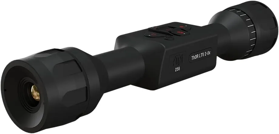 ATN Thor LTV Ultra Light Thermal Hunting Scope 4K  4056x3040 Thermal Sensor, 4K Video Record, One Shot Zero, 10h  Battery Power