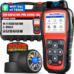 Autel MaxiTPMS TS508WF TPMS Programming Tool, 2025 Upgrade WiFi Ver. of TS508 TS501 TS408 TS601, Tire Pressure Monitor, Program MX-Sensors 315/433MHz, Relearn Activate All Sensors, TPMS Reset Diagnose